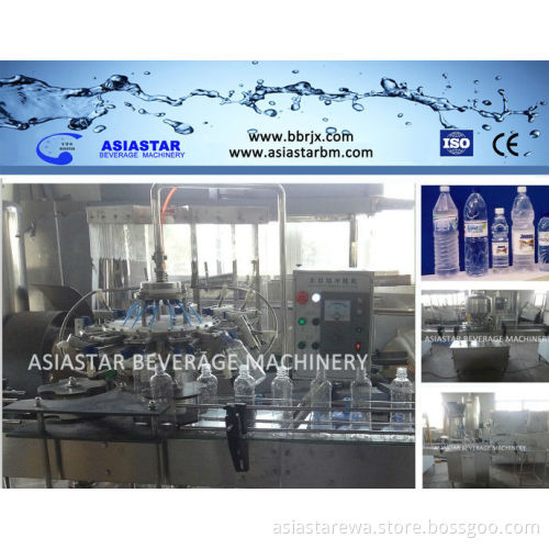 Small capacity Glass bottled drinking water filling machine